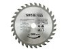 YATO Fűrésztárcsa fához 140 x 16 x 2,0 mm / 30T