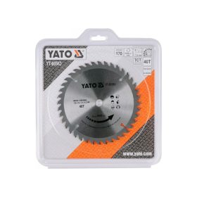 YATO Fűrésztárcsa fához 170 x 16 x 2,2 mm / 40T