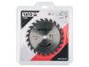 YATO Fűrésztárcsa fához 165 x 16 x 1,5 mm / 24T