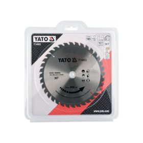 YATO Fűrésztárcsa fához 185 x 20 x 1,5 mm / 36T