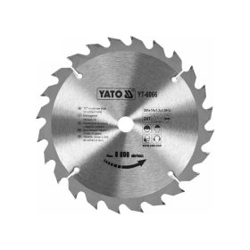 YATO Fűrésztárcsa fához 205 x 18 x 2,0 mm / 24T