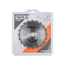 YATO Fűrésztárcsa fához 210 x 30 x 2,2 mm / 20T