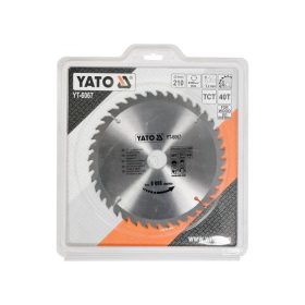 YATO Fűrésztárcsa fához 210 x 30 x 2,2 mm / 40T