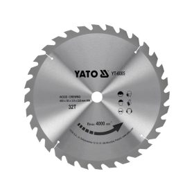 YATO Fűrésztárcsa fához 400 x 30 x 2,8 mm / 32T