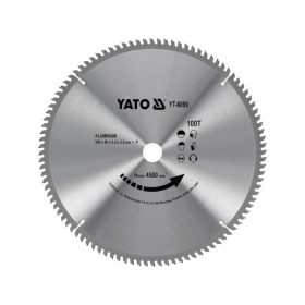   YATO Fűrésztárcsa alumíniumhoz 350 x 30 mm x 2,5 mm / 100T