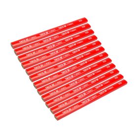 YATO Ácsceruza 175 mm fára piros (12 db)