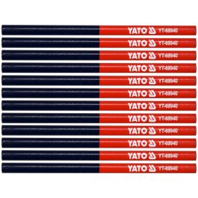 YATO Ácsceruza kék-piros (12 db)