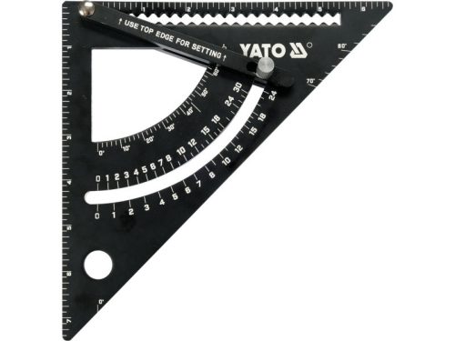 YATO Derékszög vonalzó 270 x 170 mm alumínium