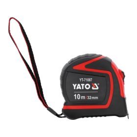 YATO Mérőszalag 10 m x 25 mm gumírozott