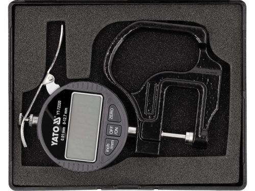 YATO Vastagságmérő digitális 12,7 mm / 0,01 mm