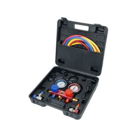 YATO Légkondicionáló nyomásmérő készlet 6 részes