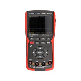   YATO 3 in 1 oszcilloszkóp multiméter funkcióval 280 Msa/A 50 Mhz