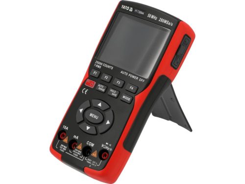 YATO 3 in 1 oszcilloszkóp multiméter funkcióval 280 Msa/A 50 Mhz