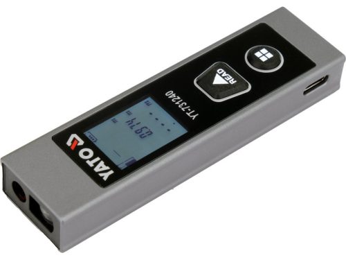 YATO Lézeres távolságmérő 30 m