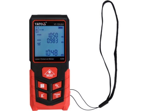 YATO Lézeres távolságmérő 50 m