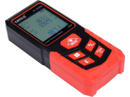 YATO Lézeres távolságmérő 100 m
