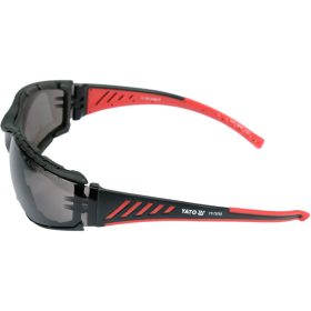 YATO Védőszemüveg füstszínű