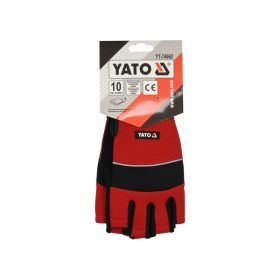YATO Munkavédelmi kesztyű ujjvég nélküli 10-es