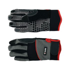 YATO Munkavédelmi kesztyű 8-as pöttyözött