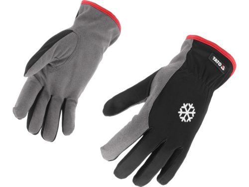 YATO Szerelőkesztyű szintetikus bőr bélelt 7-es