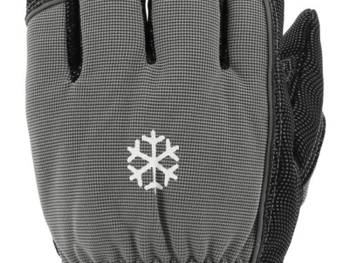 YATO Szerelőkesztyű bélelt erősített 10-es szürke