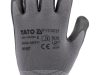 YATO Munkavédelmi kesztyű habosított nitril mártott 9-es csúszásgátlós