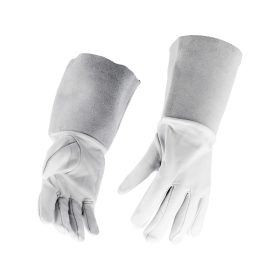 YATO Munkavédelmi hegesztő kesztyű 10-es bőr fehér