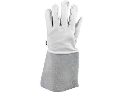 YATO Munkavédelmi hegesztő kesztyű 10-es bőr fehér