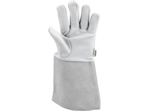 YATO Munkavédelmi hegesztő kesztyű 10-es bőr fehér