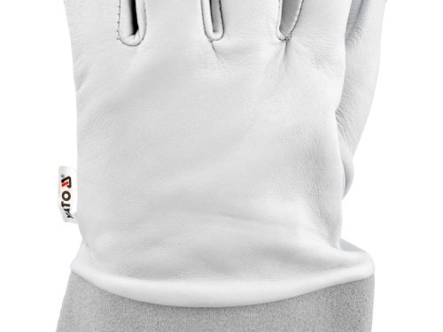 YATO Munkavédelmi hegesztő kesztyű 10-es bőr fehér