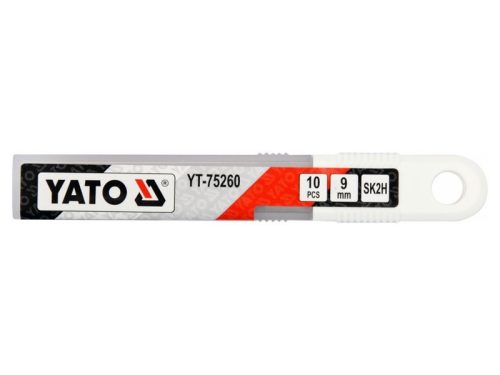 YATO Törhető penge extra éles 9 mm (10 db)