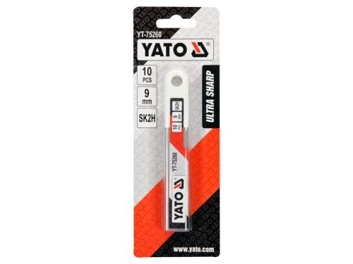 YATO Törhető penge extra éles 9 mm (10 db)