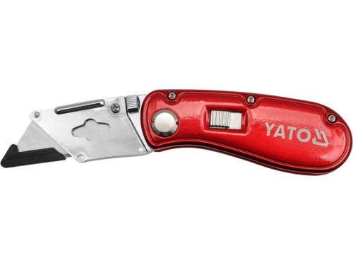 YATO Trapézpengés kés összecsukható + 5db penge