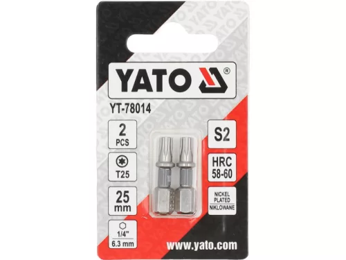 YATO Bithegy T25 x 25 mm (2 db)