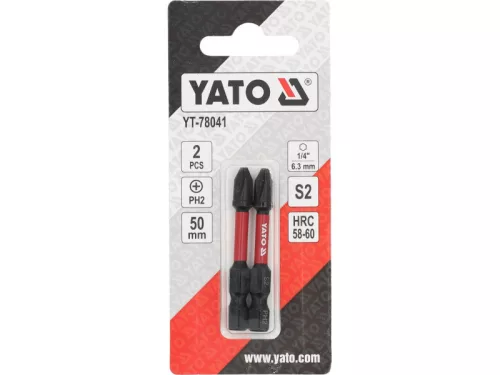 YATO Impact bithegy PH2 x 50 mm (2 db)