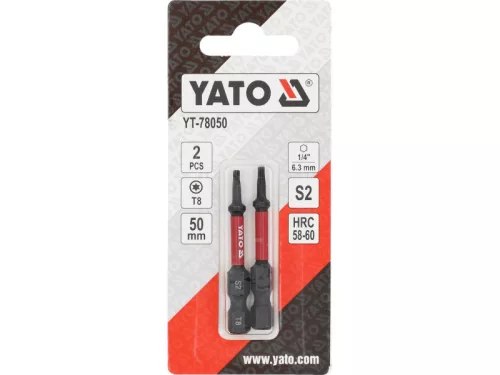 YATO Impact bithegy T8 x 50 mm (2 db)