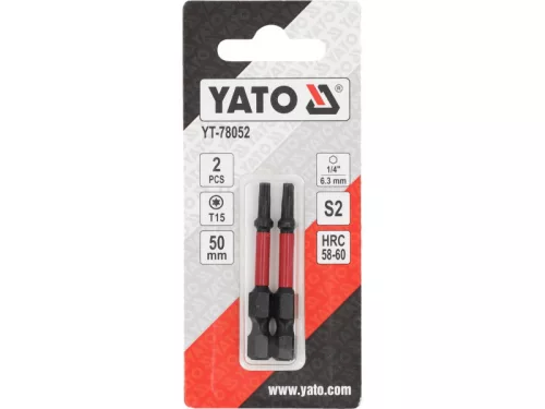 YATO Impact bithegy T15 x 50 mm (2 db)