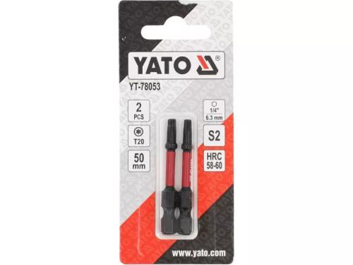 YATO Impact bithegy T20 x 50 mm (2 db)