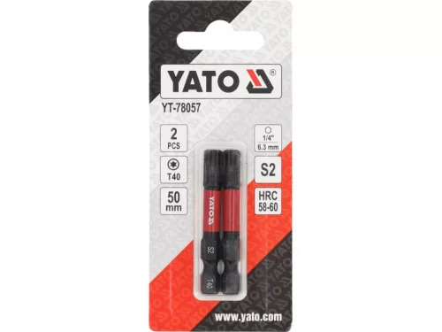 YATO Impact bithegy T40 x 50 mm (2 db)