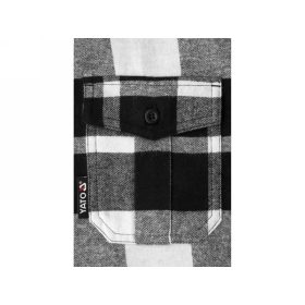 YATO Kockás ing XXL-es méret fehér