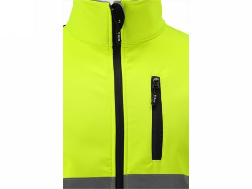 YATO Fényvisszaverő softshell kabát L
