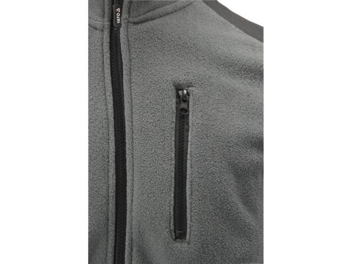 YATO Munkavédelmi polár pulóver szürke XL-es méret 3 zsebes