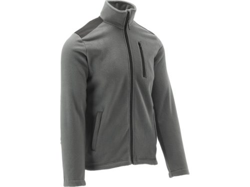 YATO Munkavédelmi polár pulóver szürke XXL-es méret 3 zsebes