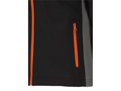 YATO Munkavédelmi softshell kabát fekete-szürke S-es méret 3 zsebes