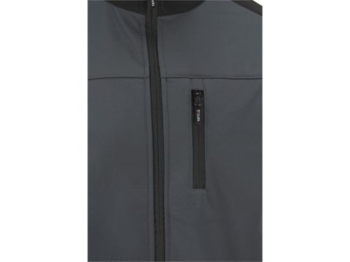 YATO Munkavédelmi softshell kabát szürke-fekete XXL-es méret 3 zsebes