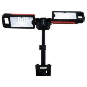 YATO Akkus állványos LED dupla reflektor 5000 lm