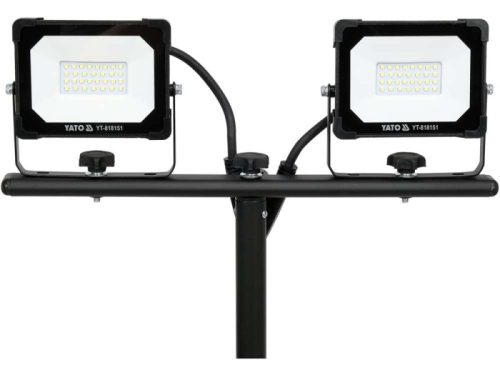 YATO Elektromos állványos LED dupla reflektor 3800 lm 2 x 20 W