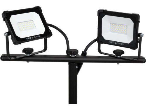 YATO Elektromos állványos LED dupla reflektor 3800 lm 2 x 20 W