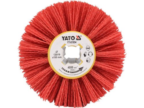 YATO Palástcsiszoló henger 120 x 100 x 91 mm PVC