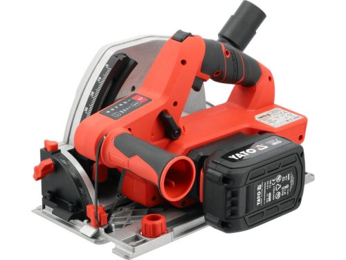 YATO Merülőfűrész 18 V ( 4 ah akkuval és vezetősínnel )
